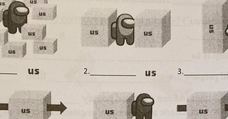 Among Us Crewmates Discovered In School English Assignment Among Us Crewmates Discovered In School English Assignment